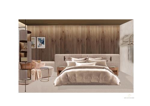 Double room with mountain view