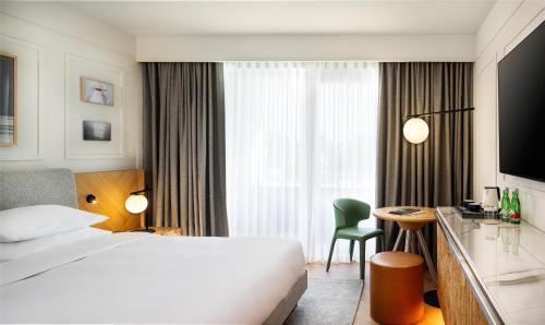 King Room with Balcony and Side Sea View