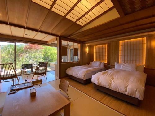 Family Room with Tatami Area and Open-Air Bath