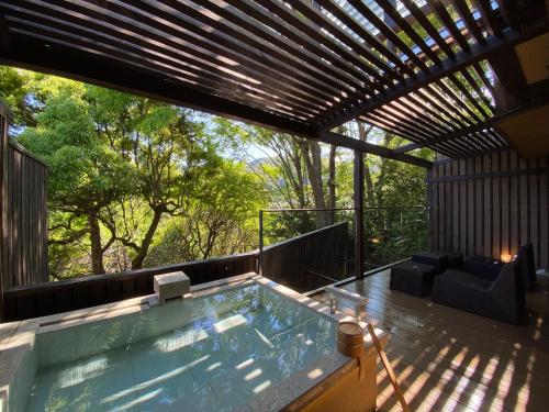 Japanese Style Room with Open Air Bath