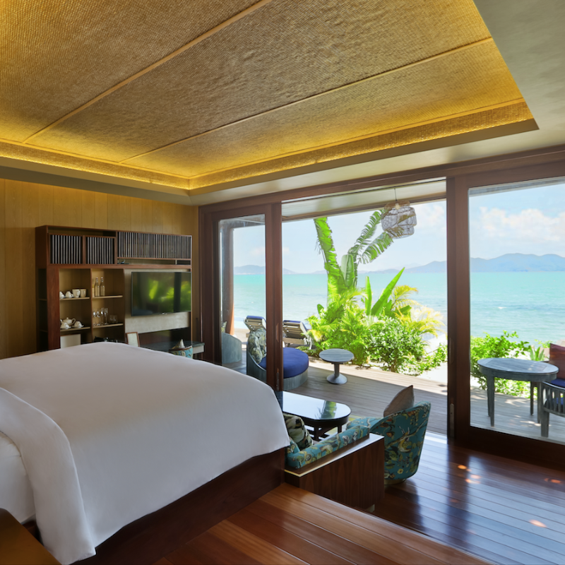 Three-Bedroom Beachfront Pool Villa