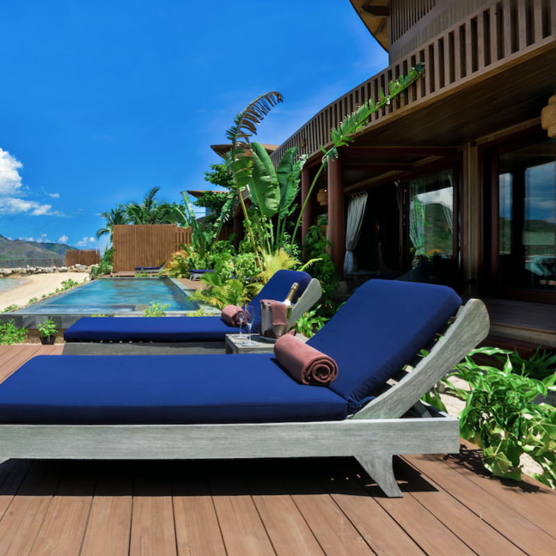 Three-Bedroom Beachfront Pool Villa