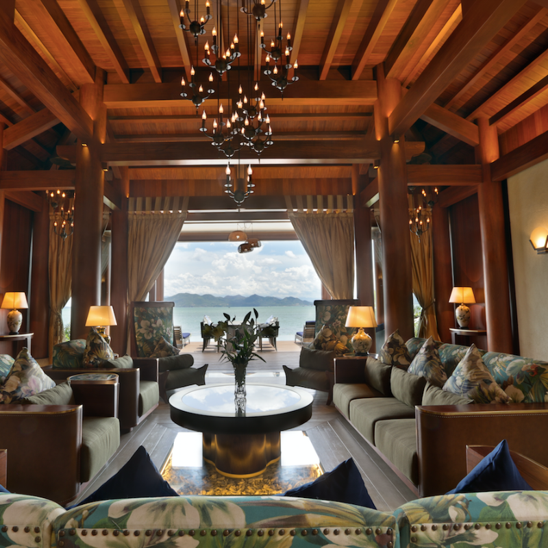 Three-Bedroom Beachfront Pool Villa
