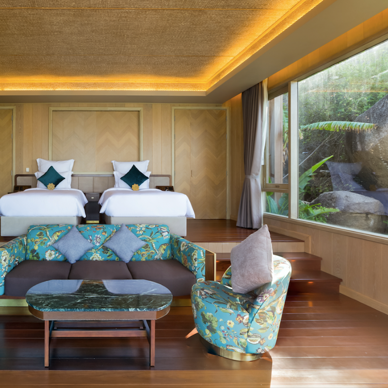 Three-Bedroom Beachfront Pool Villa