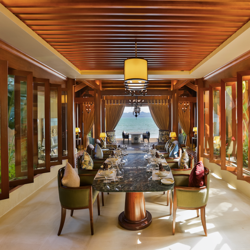 Three-Bedroom Beachfront Pool Villa