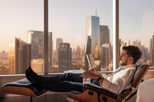 Club Room with Skyline Views, Direct Connectivity to Museum of The Future, Complimentary Breakfast, Signature Afternoon Tea, Evening Sundowners, Soft Refreshments and Canapes