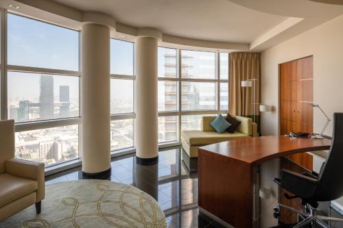 Family Suite with Panoramic Skyline Views, Direct Connectivity to Museum of The Future, Complimentary Breakfast, Signature Afternoon Tea, Evening Sundowners, Soft Refreshments and Canapes