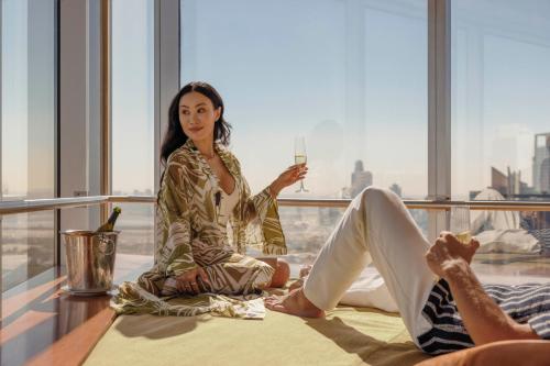 Family Suite with Panoramic Skyline Views, Direct Connectivity to Museum of The Future, Complimentary Breakfast, Signature Afternoon Tea, Evening Sundowners, Soft Refreshments and Canapes