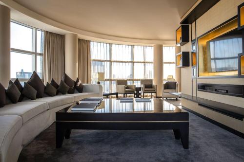 Presidential Suite with Panoramic Skyline Views, Airport Transfers, Direct Connectivity to Museum of The Future, Complimentary Breakfast, Signature Afternoon Tea, Evening Sundowners, Soft Refreshments and Canapes