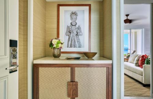Partial Ocean View Room with Two Double Beds
