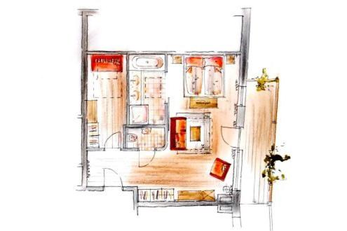 Family Room with Bath