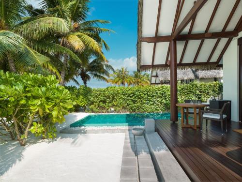 Sunset Pool Beach Villa - Personalized Butler Service | Private Sea Plane Lounge Access | Kids Club with Optional Nanny Services | Maldivian Traditional Village Experience | Access to 5 Exceptional Dine-Around Outlets