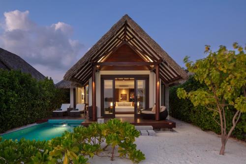 Sunset Pool Beach Villa - Personalized Butler Service | Private Sea Plane Lounge Access | Kids Club with Optional Nanny Services | Maldivian Traditional Village Experience | Access to 5 Exceptional Dine-Around Outlets