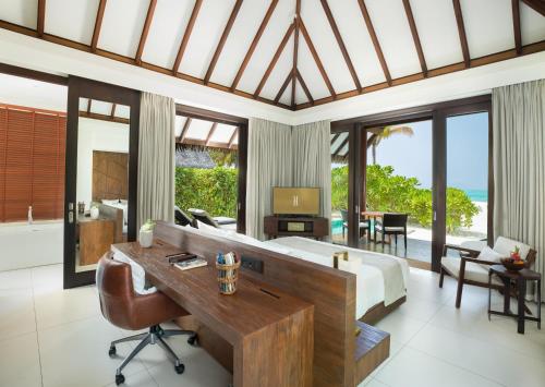 Two Bedroom Family Pool Beach Villa - Personalized Butler Service | Private Sea Plane Lounge Access | Kids Club with Optional Nanny Services | Maldivian Traditional Village Experience | Access to 5 Exceptional Dine-Around Outlets