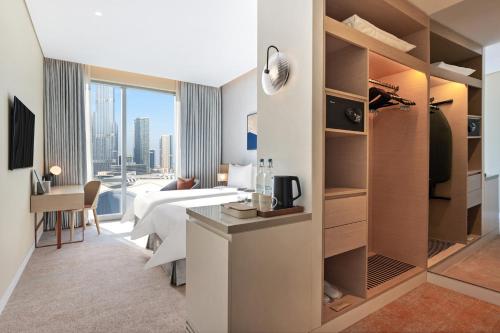 Deluxe Room Twin Burj Khalifa View