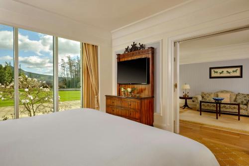 1 Bedroom Suite, 1 King, Mountain view