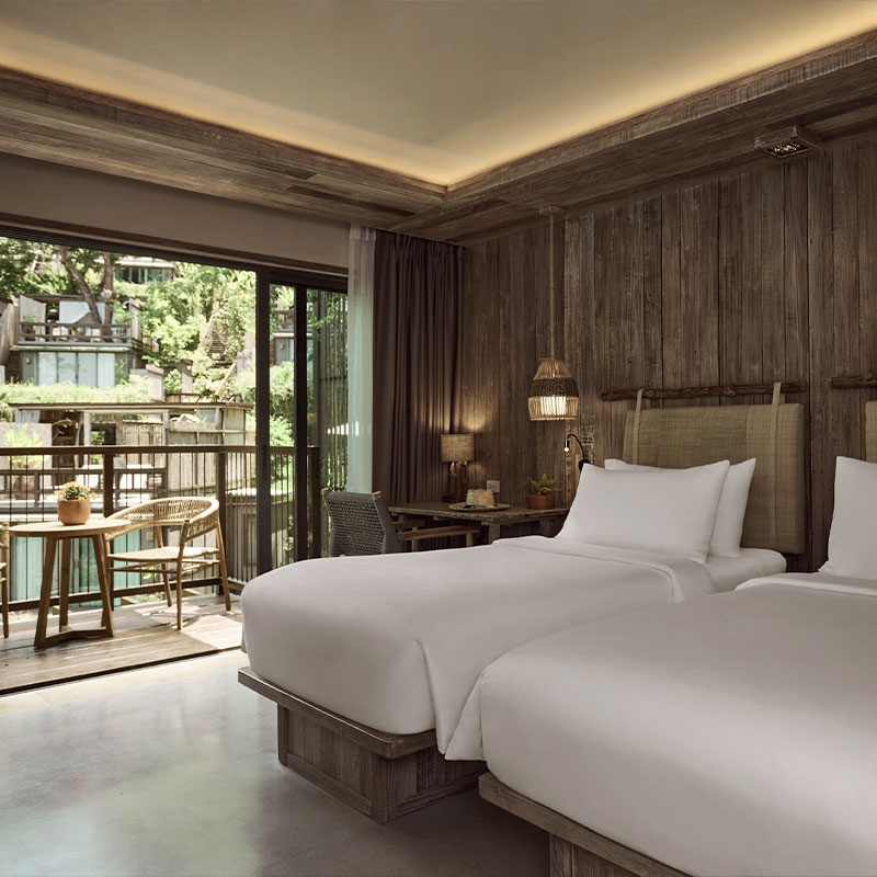 2 Bedroom Suite Garden View