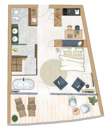 Junior Suite with Sauna