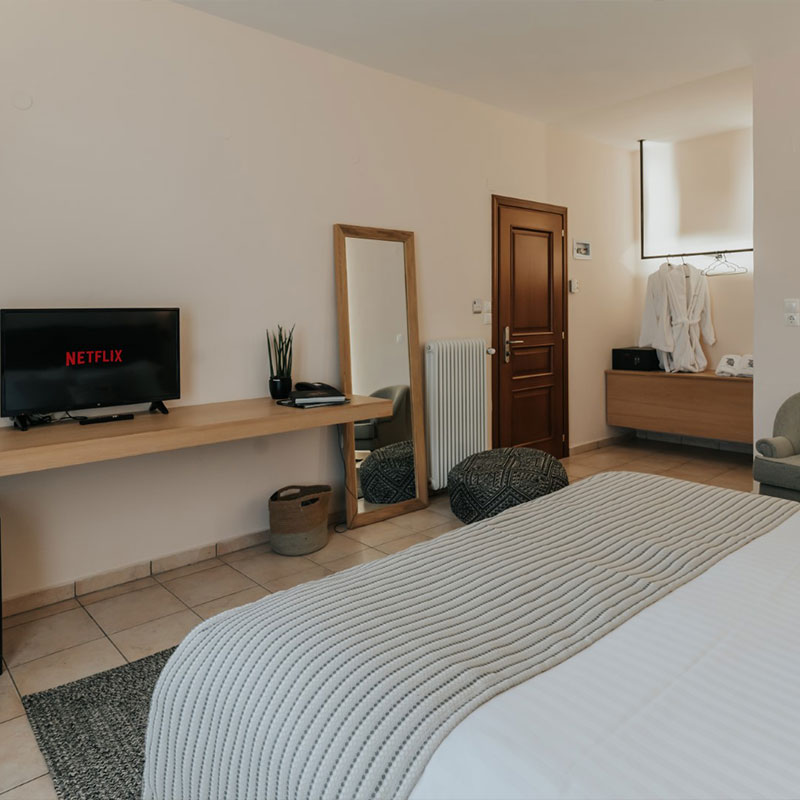 Deluxe Double Room with Fireplace