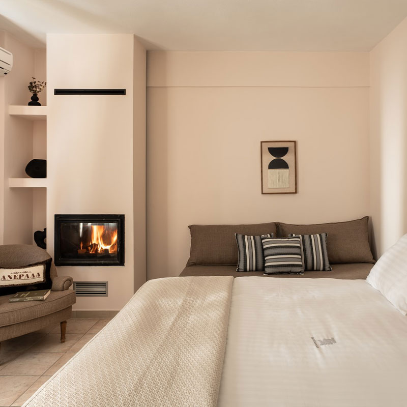 Double/Triple Room with Mountain View