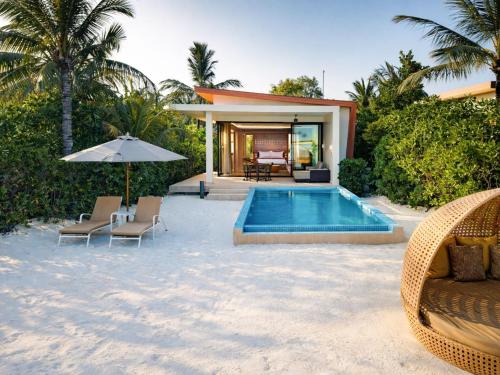 Sunrise Beach Villa with Private Pool  - Kids Stay & Dine Free, Complimentary KV Faru Snorkeling