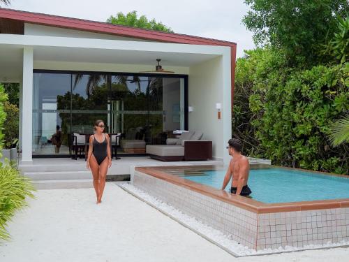 Sunset Beach Villa with Private Pool  - Kids Stay & Dine Free, Complimentary KV Faru Snorkeling