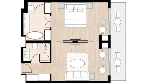 Deluxe Family Suite Garden Patio