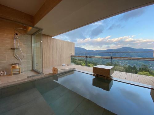 Suite with Tatami Area with Open-Air Bath - Top Floor - (GIN/DEN/RIN)