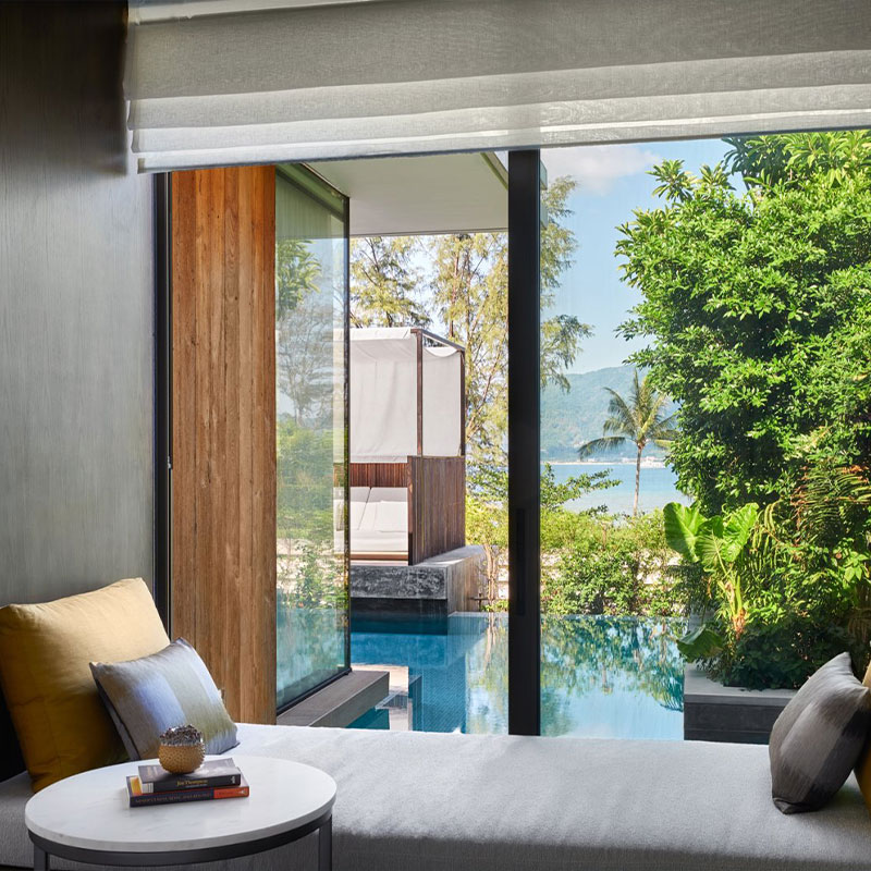 Partial Ocean View Pool Villa King