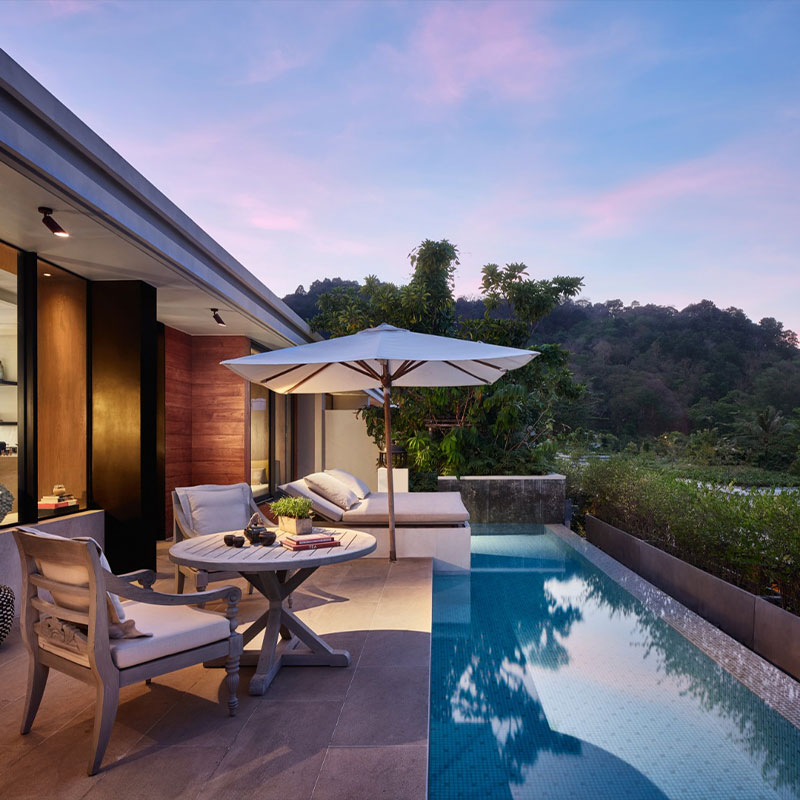 Partial Ocean Pool Pavilion Two Bedroom