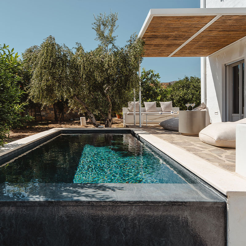 The Ostria Inn House with pool