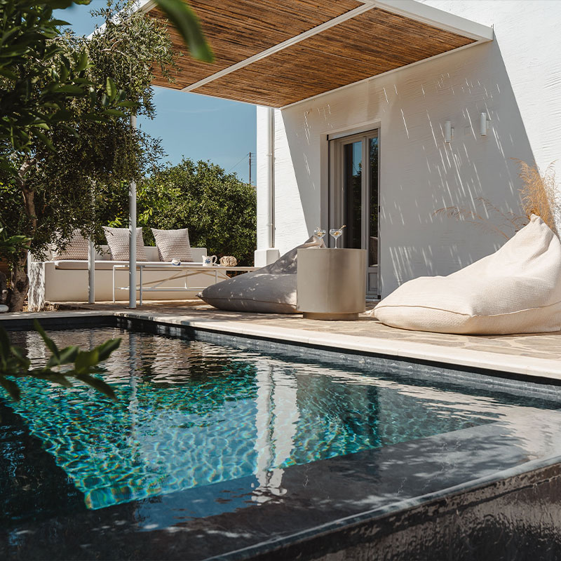 The Ostria Inn House with pool