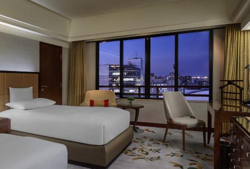 Deluxe City View Room, Guest room, 2 Single Beds
