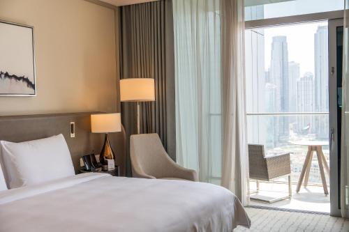 Ambassador Suite Burj Khalifa and Fountain View