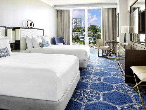 Two-Bedroom King Suite with Partial Ocean View and Sofa Bed