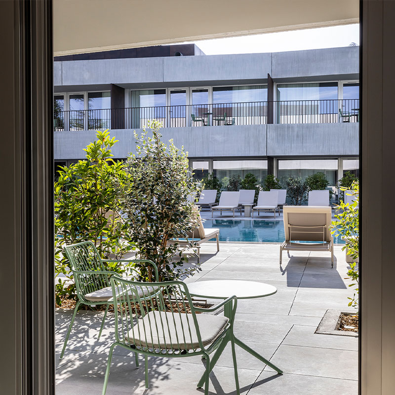 Chambre Double Côté piscine