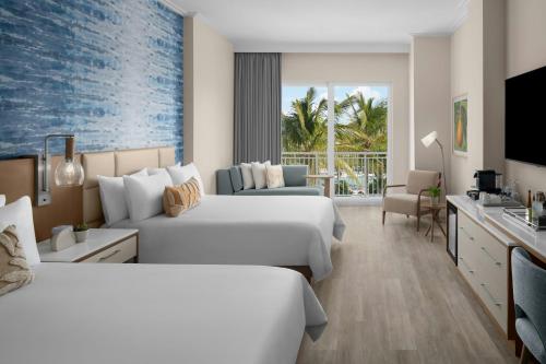 Queen Room with Two Queen Beds and Pool View