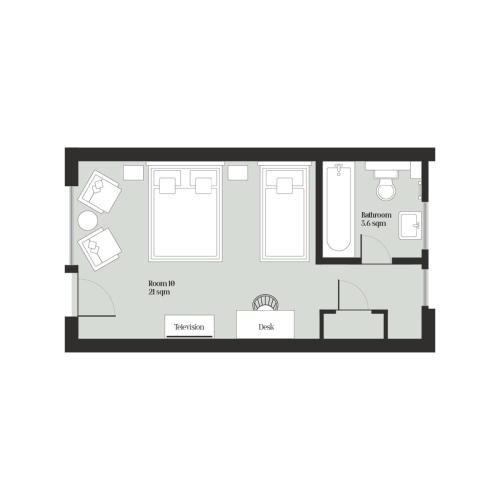 Double Room with patio