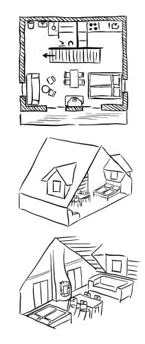 Chalet Studio SAVICA with Mountain - River View, Fireplace and Sauna
