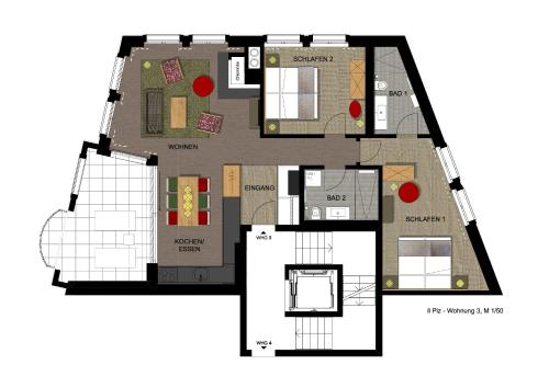 Apartment Il Piz 3