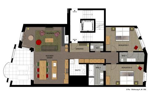 Apartment Il Piz 4