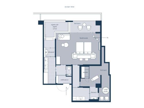 Suite with Sauna