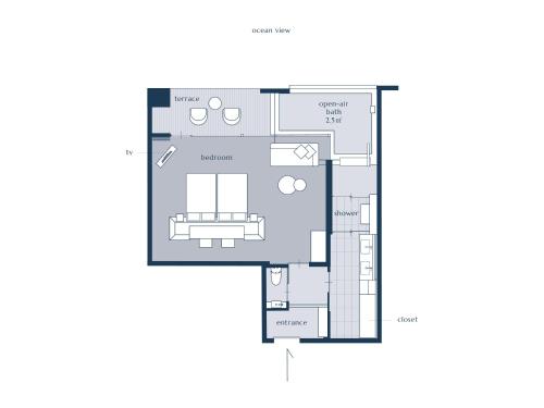 Standard Twin Room with Sea View