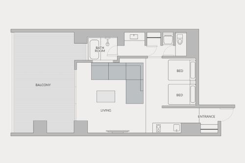 Twin Room with Terrace and Ocean View - West Wing