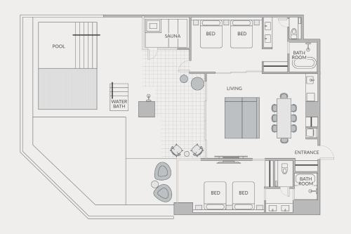 Suite with Garden and Plunge Pool - East Wing