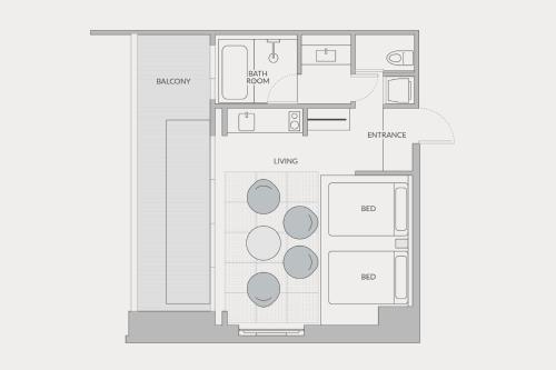 Japanese Modern Room - East Wing