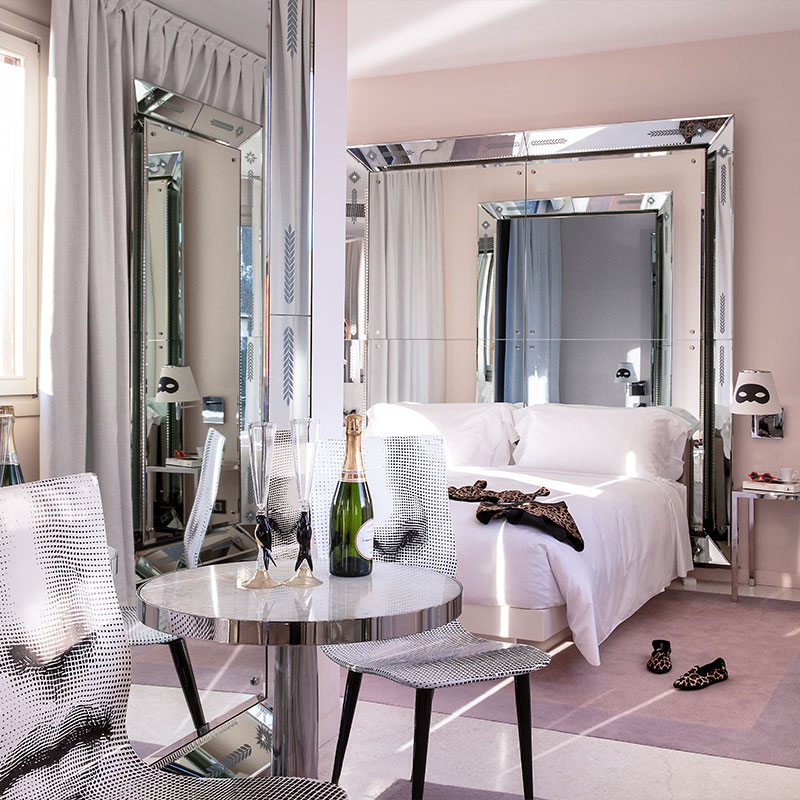 Suite with terrace and hammam shower