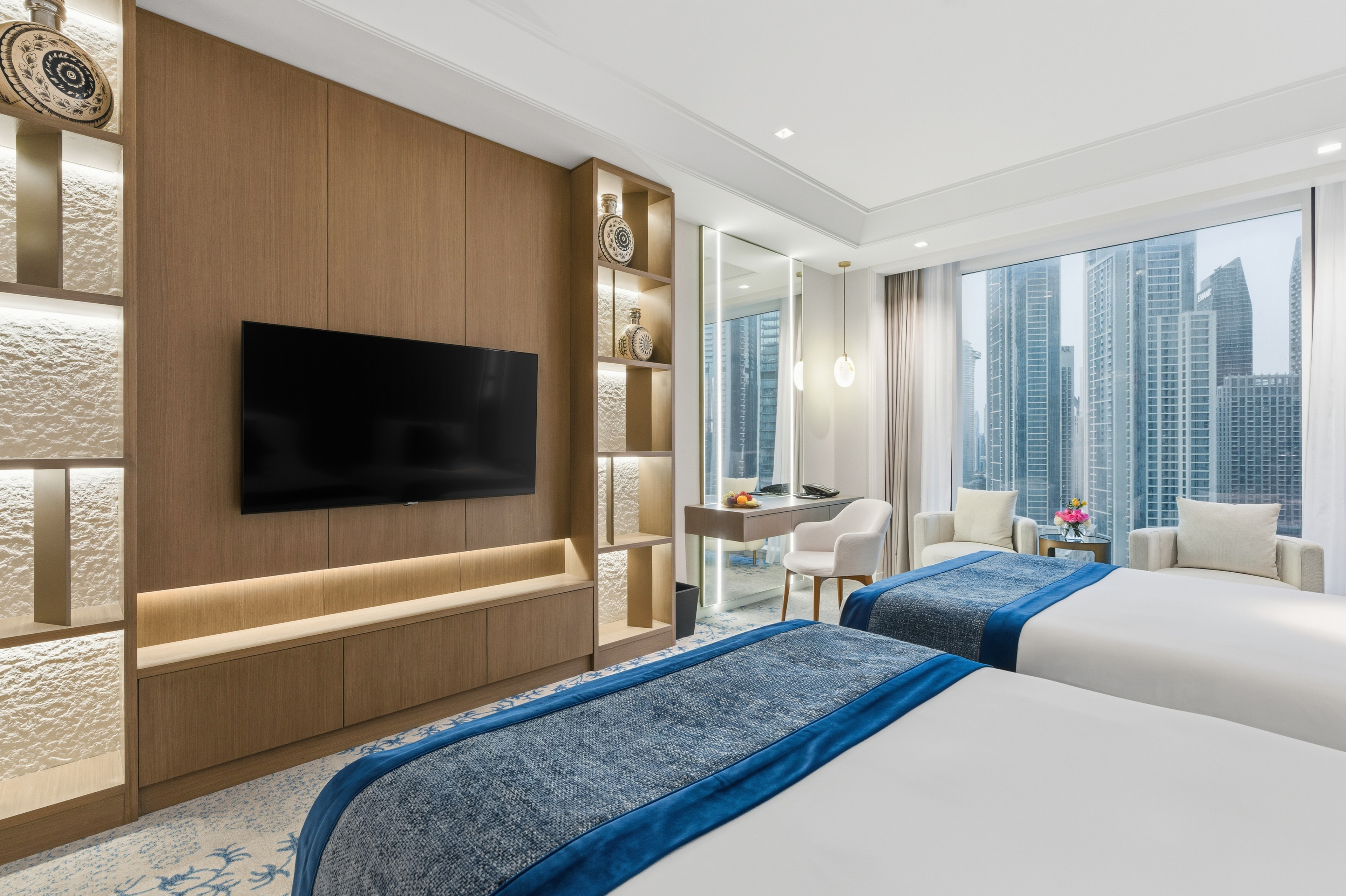 Downtown View Room Twin Bed