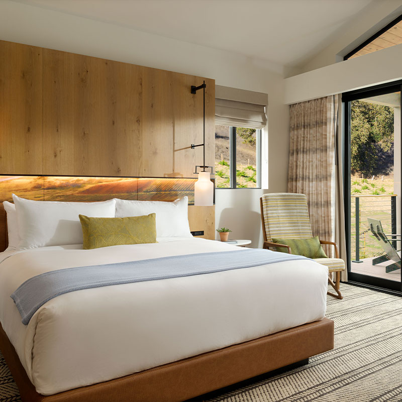 One Bedroom Suite with Vaulted Ceilings