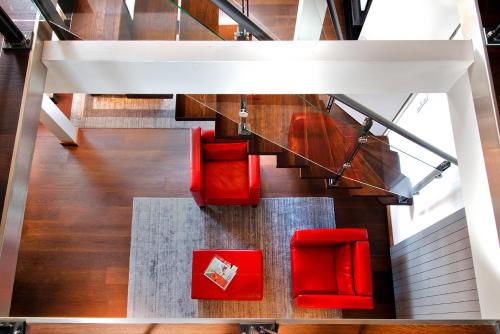 Maisonette suite with sea view and balcony